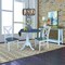 International Concepts Round 42 in. Dual Drop Leaf Dining Table with 2 X-back Chairs - 3 Piece Dining Set, 42 in W, Wood K05-42DP-C14P - alternate 2